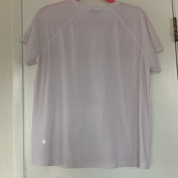 Athleta Baleaf Soft Pink Sports Tee - Picture 4 of 5